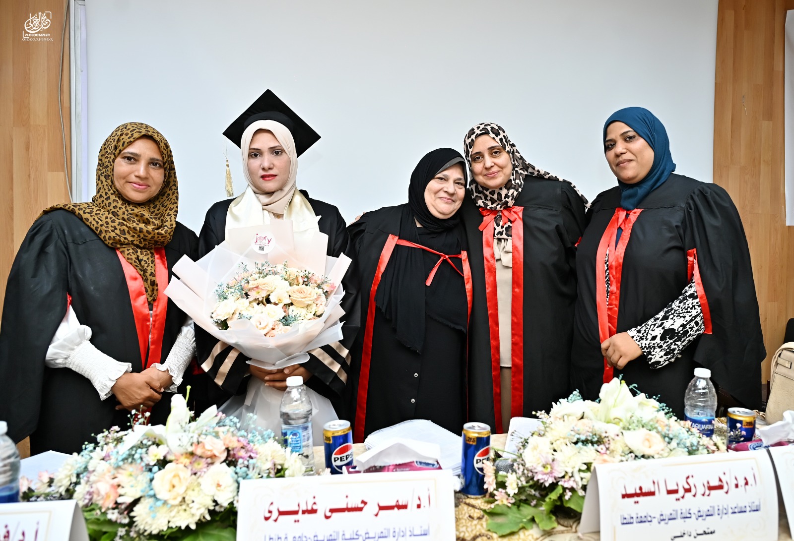 انعقاد المناقشة العلنية لرسالة ماجستير الباحثة امل فتحي عبد الحميد العربي بقسم إدارة التمريض 